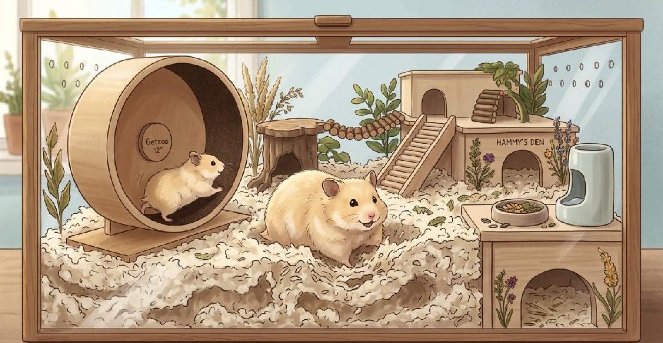 بهترین بستر برای قفس همستر؛ راهنمای انتخاب زیرانداز مناسب