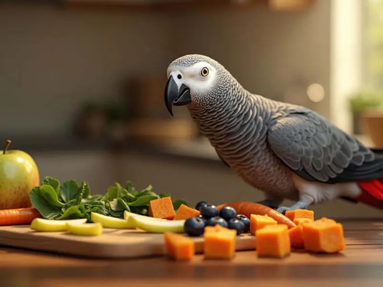 میوه‌های مفید و مضر برای طوطی‌سانان